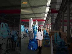 กรรไกรตัดโลหะของรถขุด