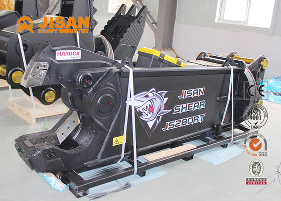 การรื้อถอนโครงสร้างเหล็ก Ec290b Excavator Hydraulic Shear Ce Oem Odm Service