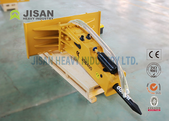 รถตักตีนตะขาบ Mulcher Rock Saw Sweeper Skid Steer Loader Hammer For Snow Blower