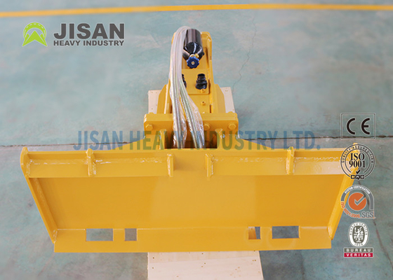 คนขับใช้เสาเข็มไฮดรอลิก Bobcat Skid Steer Loader Hammer