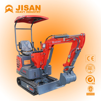 940Kg Max ใช้ในบ้าน Mini Excavator Motor Cylinder Power Building Engine Cool Bagger