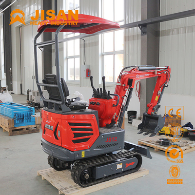 940Kg Max ใช้ในบ้าน Mini Excavator Motor Cylinder Power Building Engine Cool Bagger