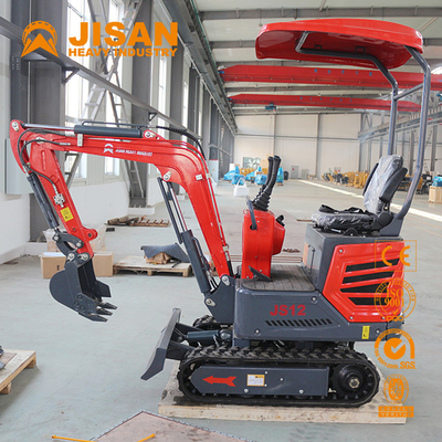 940Kg Max ใช้ในบ้าน Mini Excavator Motor Cylinder Power Building Engine Cool Bagger