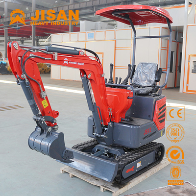 940Kg Max ใช้ในบ้าน Mini Excavator Motor Cylinder Power Building Engine Cool Bagger