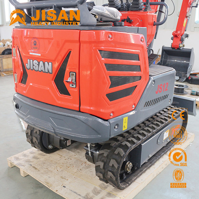 940Kg Max ใช้ในบ้าน Mini Excavator Motor Cylinder Power Building Engine Cool Bagger