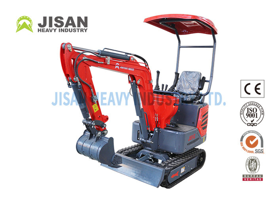 Xn10-8 Pelle Mini 1 Ton Excavator, Excavator Mini Digger พร้อมเครื่องยนต์ Euro V