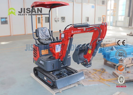 Xn10-8 Pelle Mini 1 Ton Excavator, Excavator Mini Digger พร้อมเครื่องยนต์ Euro V