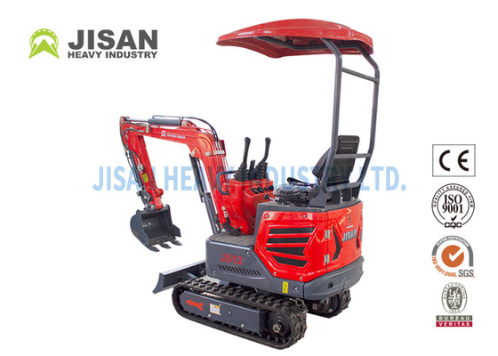 Xn10-8 Pelle Mini 1 Ton Excavator, Excavator Mini Digger พร้อมเครื่องยนต์ Euro V