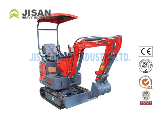 Xn10-8 Pelle Mini 1 Ton Excavator, Excavator Mini Digger พร้อมเครื่องยนต์ Euro V