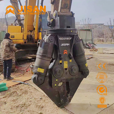 Pc450 Jcb Excavator Demolition Shear สำหรับการตัดกระบอกสูบคู่แบบมัลติฟังก์ชั่น