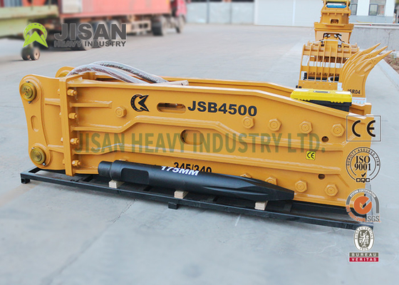 ระดับเสียงต่ำ 95dbA High Impact Energy Hammer Rock Breaker ความยาว 200-400mm