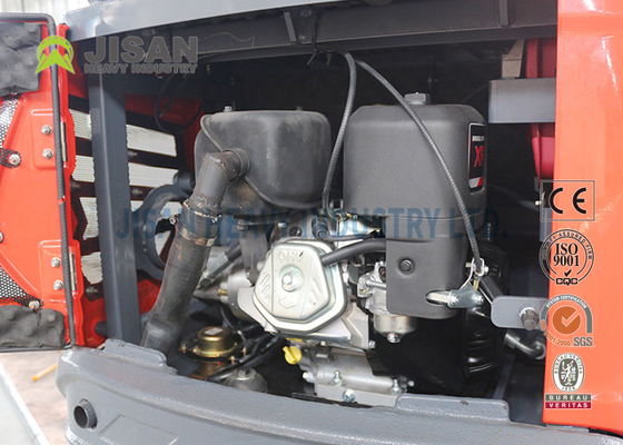 2.2 กม. / ชม. รถขุดตีนตะขาบขนาดเล็กทรงพลังความลึกการขุดสูงสุด 1650 ม.