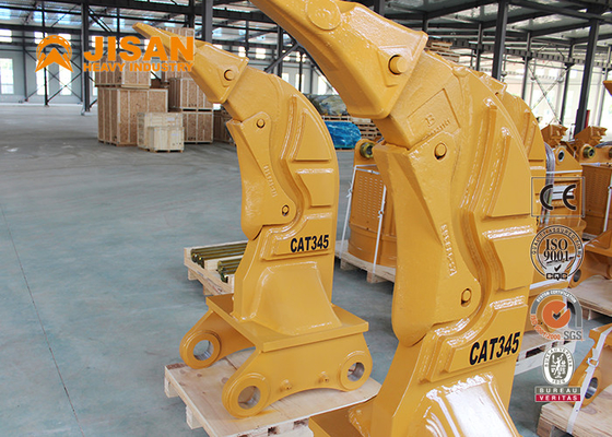 การตีก้าน Ripper ของ Excavator พร้อมการรักษาพื้นผิวที่แข็งและนิรภัย