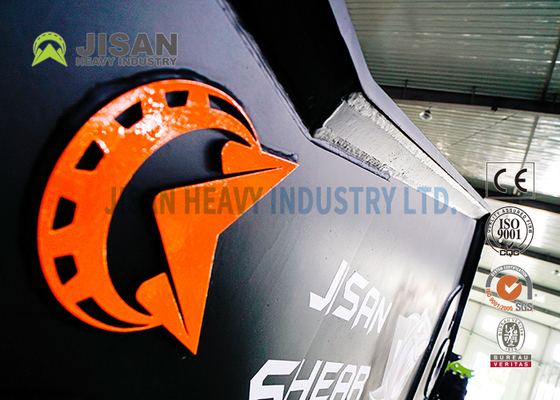 JS580RT รถขุดเหล็กคาร์บอน Power Metal Shears 20Mpa 450mm