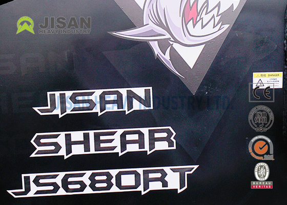 400มม. Excavator Metal Steel Shears Heavy Duty 30L/Min 800mm