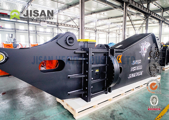 HARDOX 500 กรรไกรตัดเหล็กไฮดรอลิก 4300 มม. สำหรับการรื้อถอนยานพาหนะ