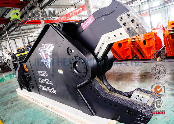 3300 Mm Excavator Hydraulic Combi Demolition Shear 565 Mm Jaw Opening Scrap 10-14 Ton