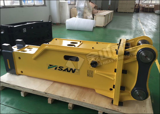 140mm Chisel Hydraulic Breaker ประเภทของ Silence สำหรับ  PC220 Excavator