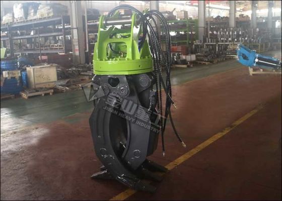 Flat Hydraulic Log Grapple พอดีรถขุด  PC120 PC130 PC160