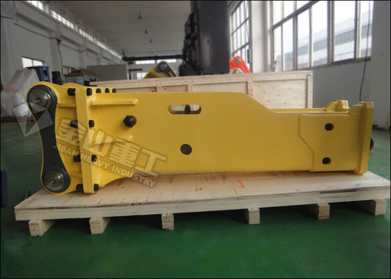 Box Top Silence Type เครื่องตัดคอนกรีตไฮดรอลิกสำหรับ  Mini Excavator Jackhammer PC120 PC150