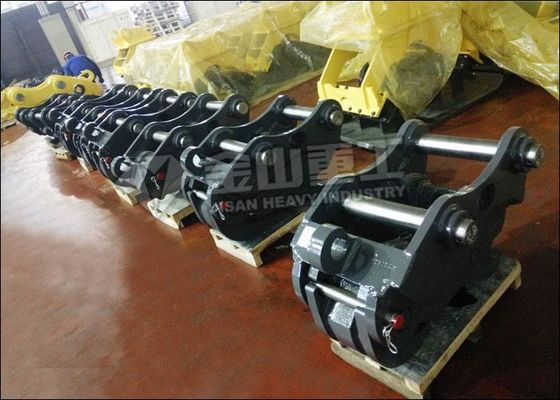 เครื่องขุดเจาะเหล็ก Excavator Q345B,  PC50 PC60 Hydraulic Quick Hitch