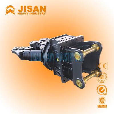 Excavator Double Cylinder Steel Hydraulic Mutli Nose Shear Jaw สําหรับการตัดโลหะ เครื่องบดคอนกรีตเสริม