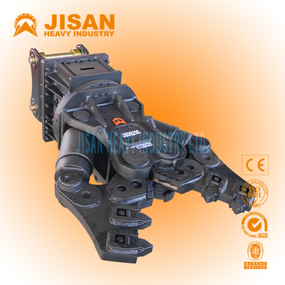 Excavator Double Cylinder Steel Hydraulic Mutli Nose Shear Jaw สําหรับการตัดโลหะ เครื่องบดคอนกรีตเสริม