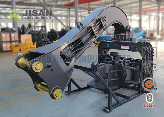 30ton 40ton Excavator มอนท์ไฮดรอลิก Vibro แผ่นเหล็กหรือ Photovoltaic ซีเมนต์ค้อน Driver Hammer สําหรับ 320C Excavator
