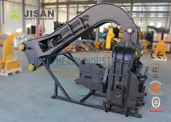 30ton 40ton Excavator มอนท์ไฮดรอลิก Vibro แผ่นเหล็กหรือ Photovoltaic ซีเมนต์ค้อน Driver Hammer สําหรับ 320C Excavator