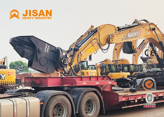 Hardox Heavy Duty Excavator Shear Eagle 20 ตัน Excavator Rotating Shear Dismantling Machine สําหรับขาย เครื่องตัดเชือกไฮดรอลิก