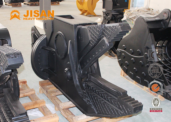 เครื่องขุด 20 ตัน 30 ตัน รถสลัก ถอนเครื่อง Hardox Steel Hydraulic Shear