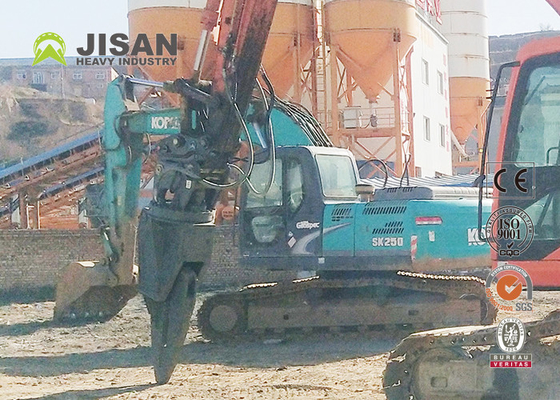 Jisan Excavator Demolition Hardox Steel Shears Fortress Scrap Shears For Sale รถยนต์ เครื่องถอนเครื่อง