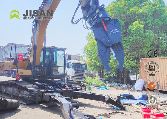Jisan Excavator Demolition Hardox Steel Shears Fortress Scrap Shears For Sale รถยนต์ เครื่องถอนเครื่อง