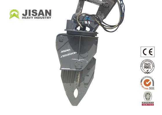 Jisan Hardox ไฮดรอลิก Demolition Shear สําหรับโลหะ Excavator ไฮดรอลิก Scrap Shears รถยนต์การถอนเครื่องยนต์ยอดขาย