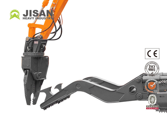 Jisan Hardox ไฮดรอลิก Demolition Shear สําหรับโลหะ Excavator ไฮดรอลิก Scrap Shears รถยนต์การถอนเครื่องยนต์ยอดขาย