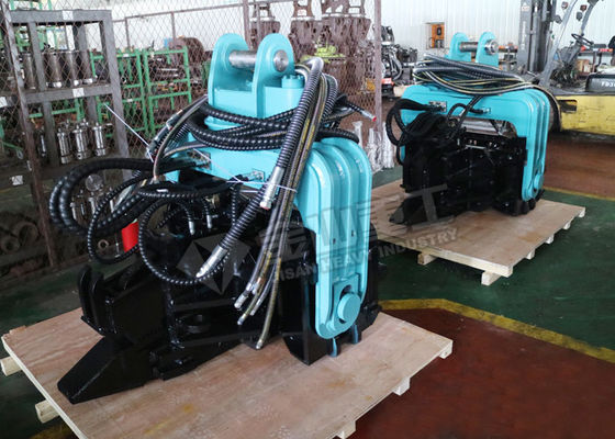 2800 Rpm เครื่องตอกเสาเข็มแบบสั่นสะเทือน 30 ตัน  Pile Driver แบบสั่นสะเทือน