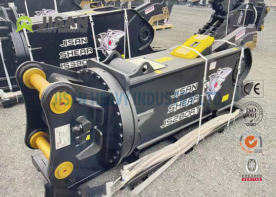 Bauma China 2024 Booth No. E4.530 Jisan Eagle Power Hardox Steel Metal Shear สําหรับการติดตั้ง