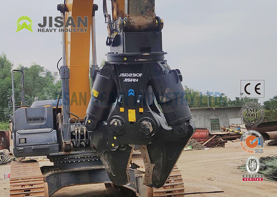 JSD280F เครื่องตัดโลหะเครื่องขุด ปรับหัวง่ายเพื่อประสิทธิภาพสูงสุดในการรีไซเคิลวัสดุคอนกรีต