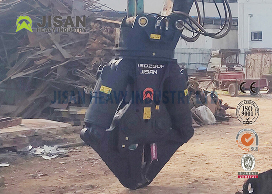 JSD280F เครื่องตัดโลหะเครื่องขุด ปรับหัวง่ายเพื่อประสิทธิภาพสูงสุดในการรีไซเคิลวัสดุคอนกรีต