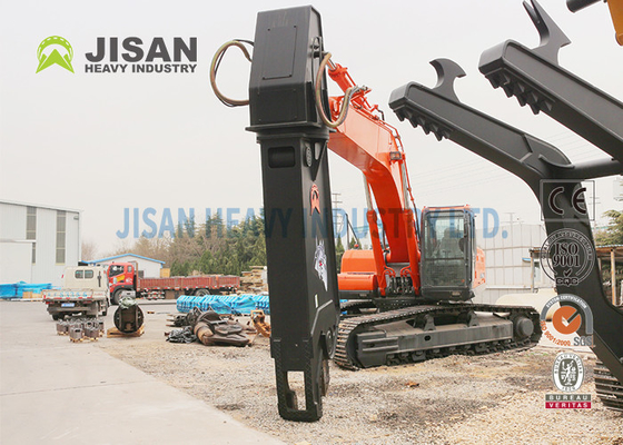 Teyun Tycs450rt ไฮดรอลิก Shear Excavator ทนทาน Shears โลหะสําหรับการตัดและการฟื้นฟูวัสดุเศษในสถานที่ถล่มอุตสาหกรรม