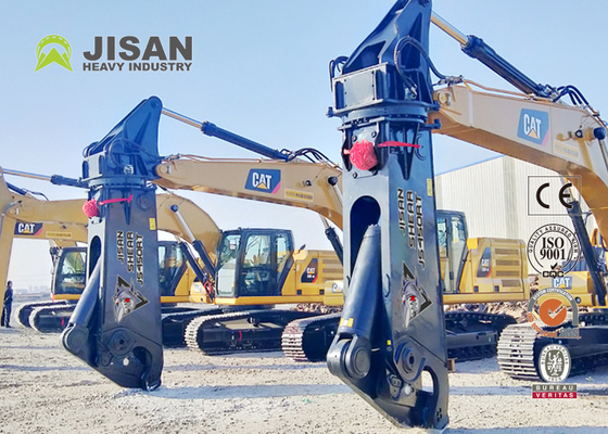 Teyun Tycs450rt ไฮดรอลิก Shear Excavator ทนทาน Shears โลหะสําหรับการตัดและการฟื้นฟูวัสดุเศษในสถานที่ถล่มอุตสาหกรรม