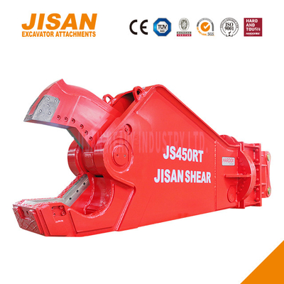 การตัดและการฟื้นฟูวัสดุเศษที่ใช้กับ Teyun Tycs450rt Excavator