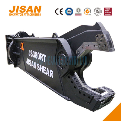 360 องศา ไฮดรอลิกหมุน Excavator เครื่องตัดโลหะสําหรับการฟื้นฟูวัสดุเศษ