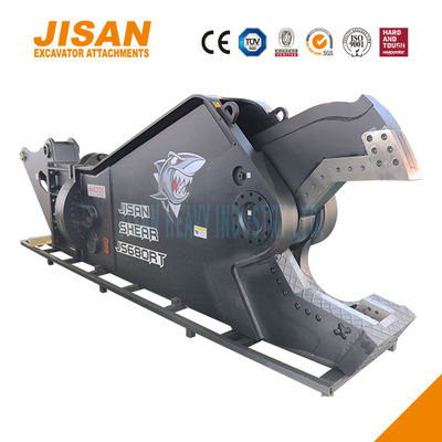 JS800RT เครื่องตัดโลหะสําหรับเครื่องขุด ที่เหมาะสําหรับการตัดเหล็กภาระหนัก ด้วยการติดตั้งแขน 80-110 ตัน