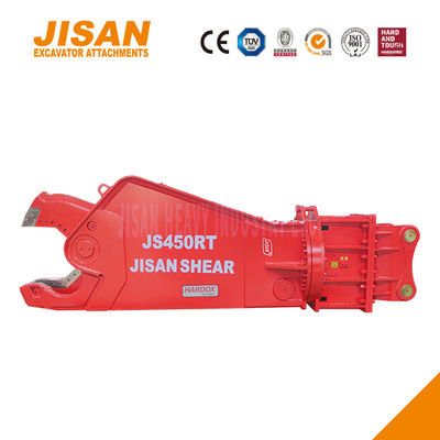 กรรไกรโลหะสำหรับรถขุดทรงพลัง พร้อมแรงตัดสูงสุด 1500T และขนาดกระบอกสูบที่ใหญ่ขึ้นสำหรับงานหนัก