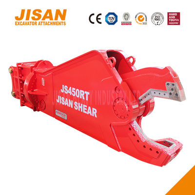 กรรไกรโลหะสำหรับรถขุดทรงพลัง พร้อมแรงตัดสูงสุด 1500T และขนาดกระบอกสูบที่ใหญ่ขึ้นสำหรับงานหนัก