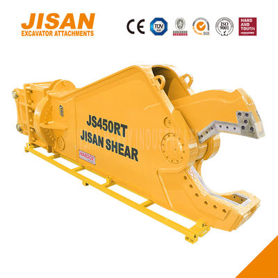 กรรไกรโลหะสำหรับรถขุดทรงพลัง พร้อมแรงตัดสูงสุด 1500T และขนาดกระบอกสูบที่ใหญ่ขึ้นสำหรับงานหนัก