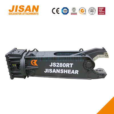 กรรไกรตัดโลหะสำหรับรถขุด หมุนได้ 360 องศา และเพิ่มขนาดกระบอกสูบเพื่อประสิทธิภาพสูงสุด