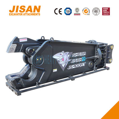 กรรไกรตัดโลหะสำหรับรถขุด หมุนได้ 360 องศา และเพิ่มขนาดกระบอกสูบเพื่อประสิทธิภาพสูงสุด