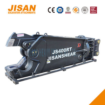 กรรไกรตัดโลหะสำหรับรถขุด หมุนได้ 360 องศา และเพิ่มขนาดกระบอกสูบเพื่อประสิทธิภาพสูงสุด